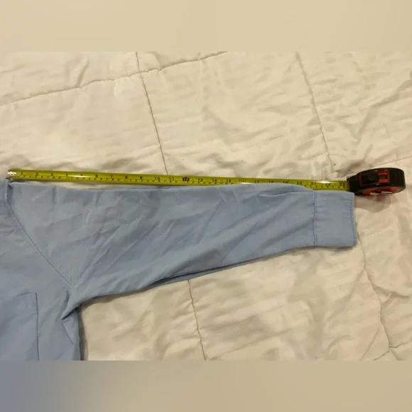 H&M light blue button-up shirt size 12 – classic work office - Picture 6 of 6